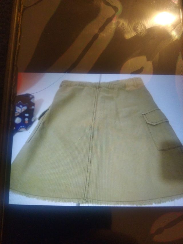 falda vaquera caqui Pepe Jeans t 12