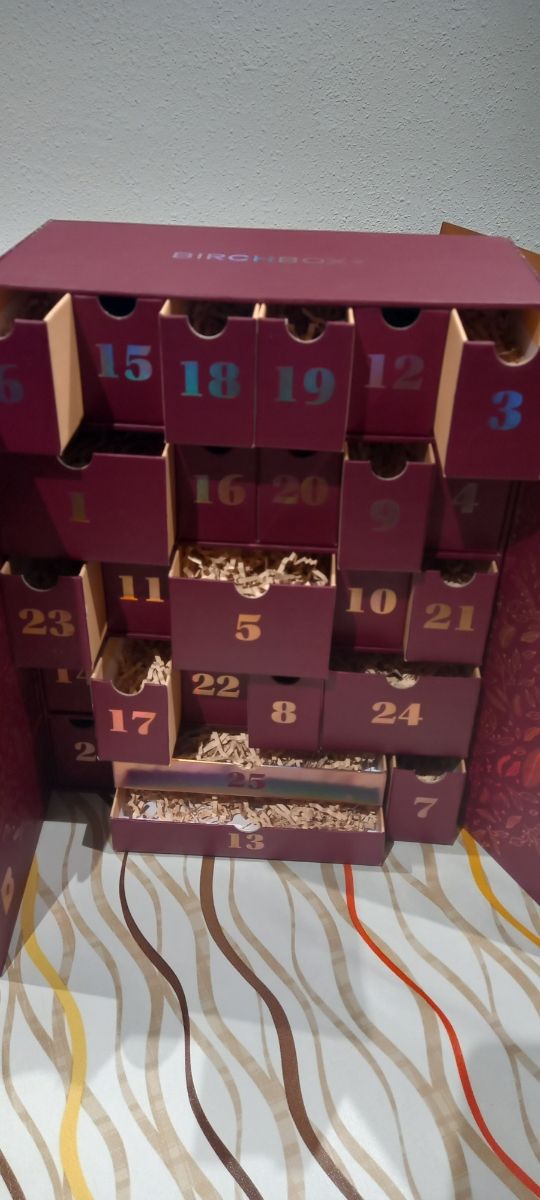 Caja calendario advierto Birchbox