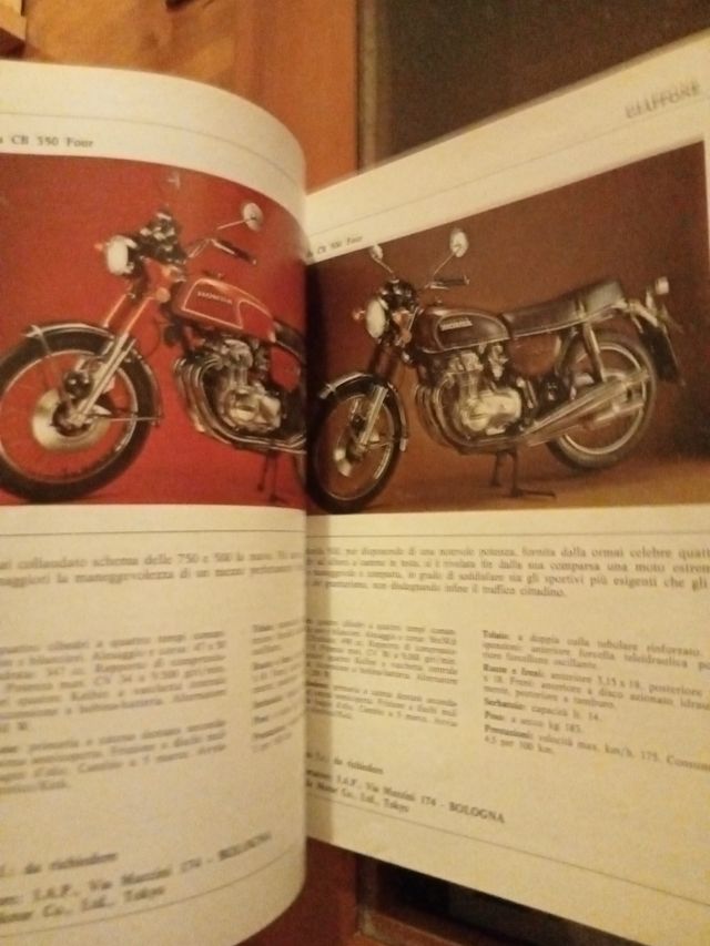 Moto Catálogo 1974 75
