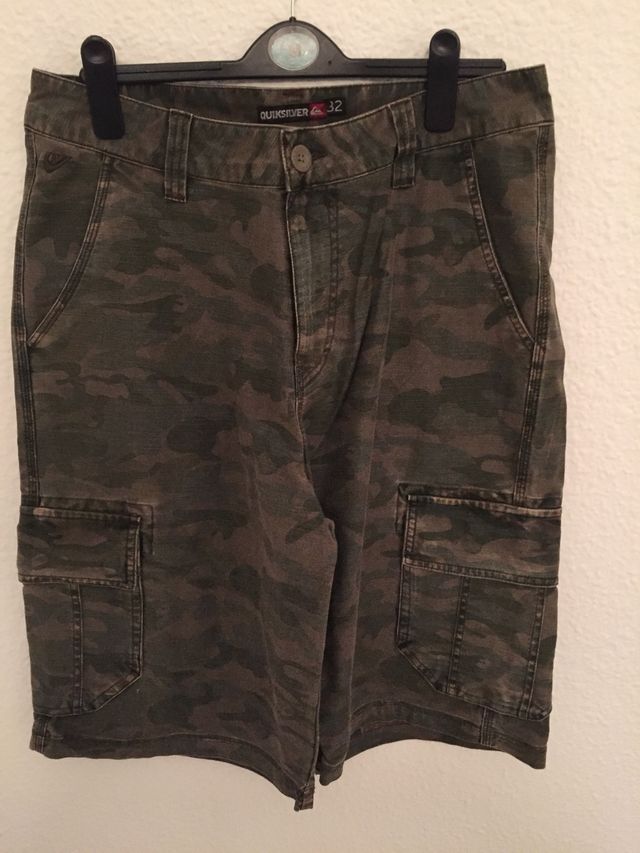 Pantalón corto cargo camuflaje Quiksilver