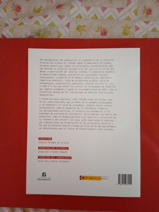 Informe sobre la democracia en España 2019
