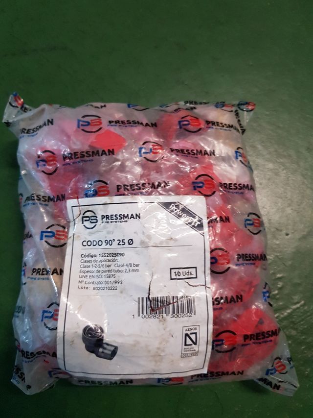 Codo 25 fontanería