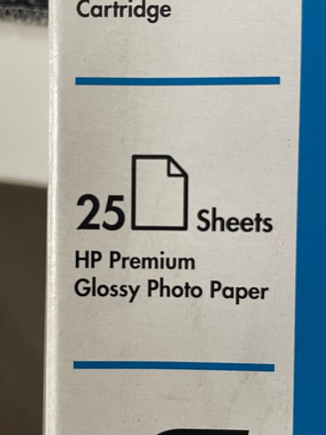 HP premium papel fotográfico