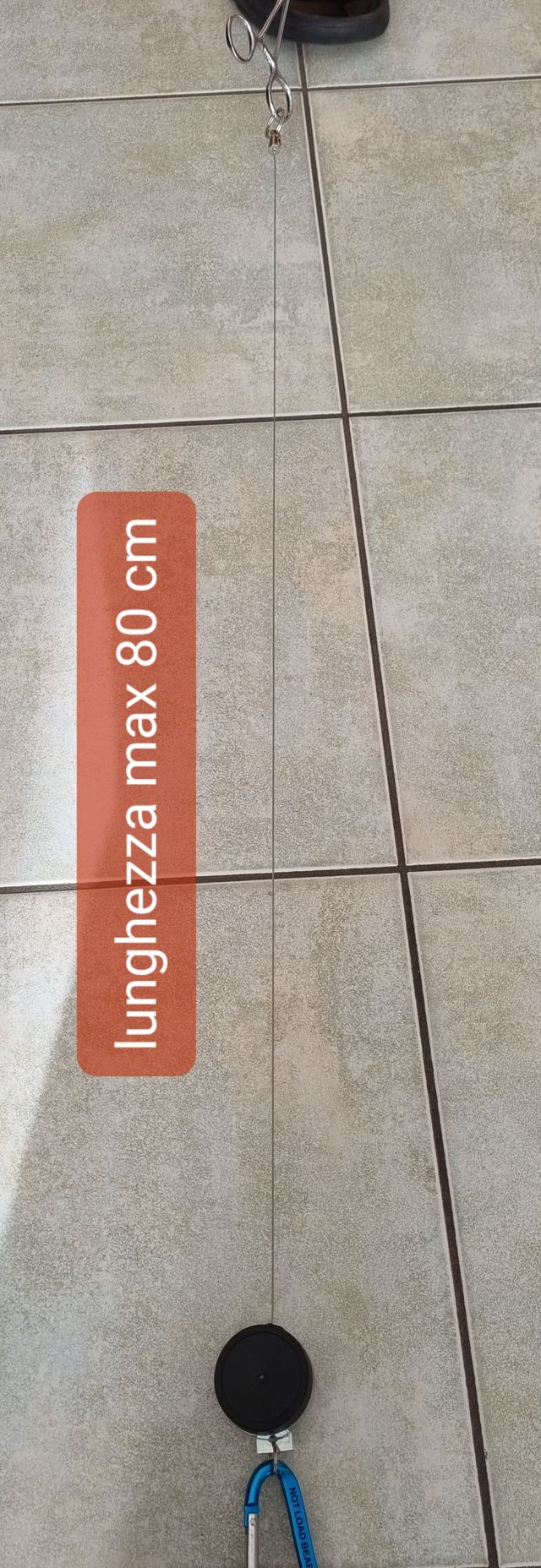 recoil leash per pinze per pesca - artigianale