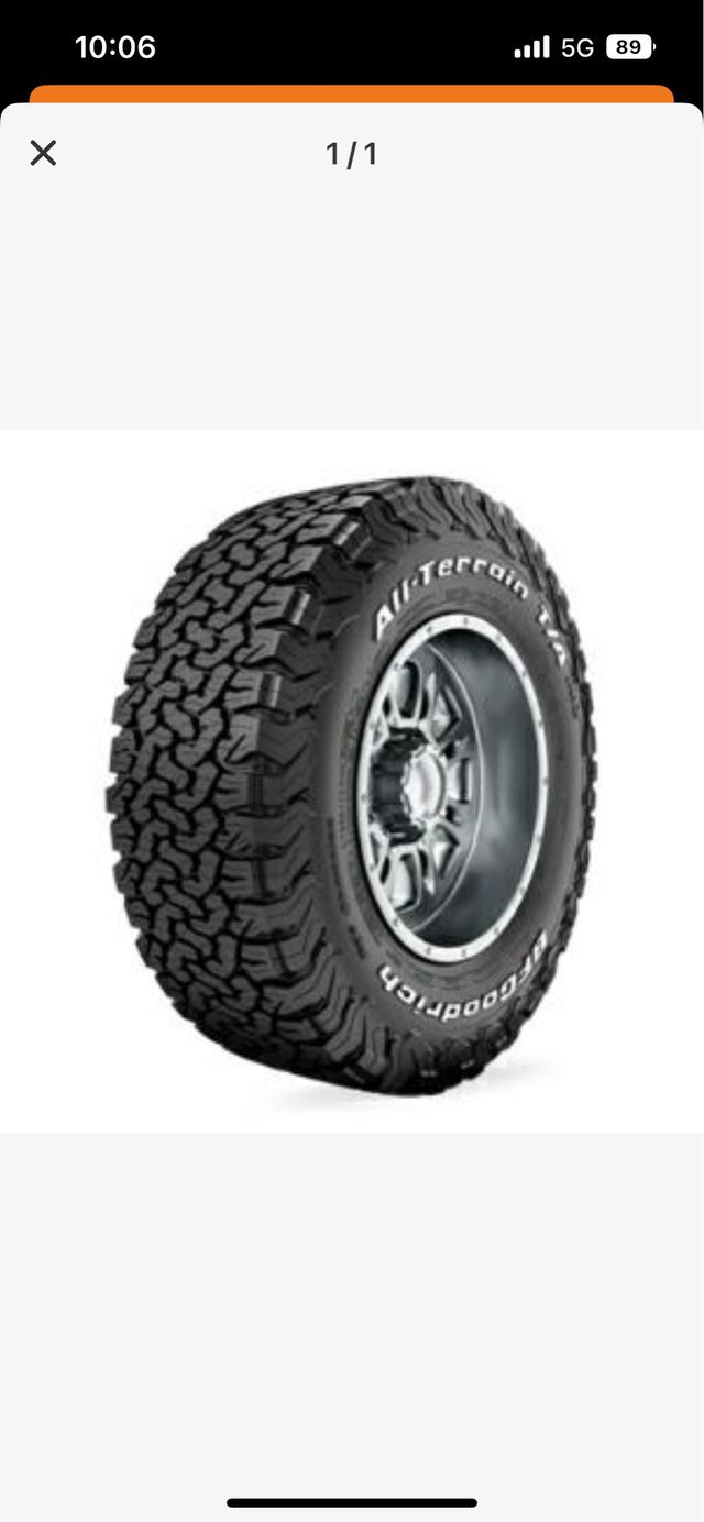 Bf Goodrich All Terrain KO2 215\/75\/R15 Nuevas. de segunda mano por ...