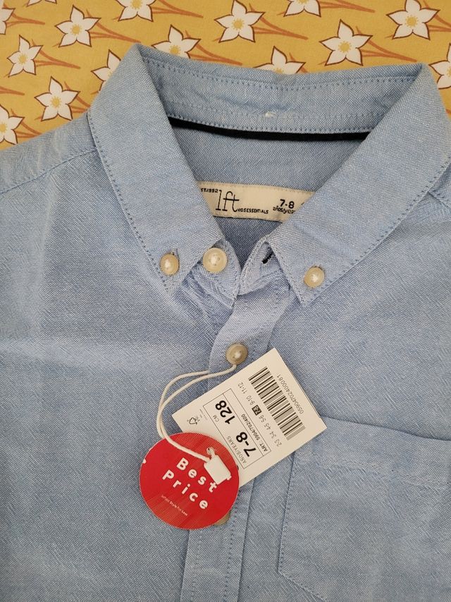 Camisa lefties talla 7-8