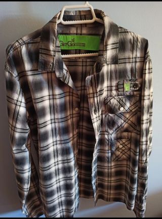 Camisa cuadros chico talla M. Marca Gio Goi