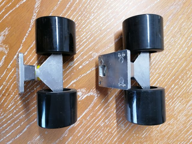 Pack NUEVO Ejes ruedas rodamientos monopatín