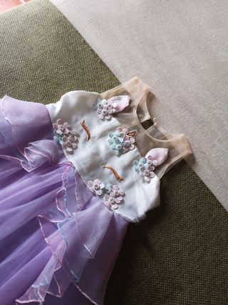 vestido unicornio disfraz niña. 