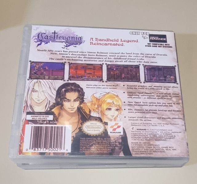 castlevania harmony of dissonance advance