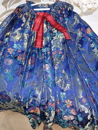 vestido traje fallera talla  34 36 
