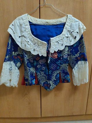 vestido traje fallera talla  34 36 
