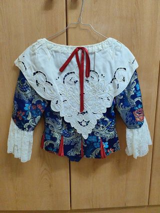 vestido traje fallera talla  34 36 