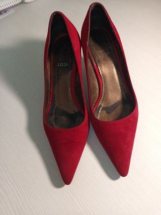 Zapatos rojos N° 37