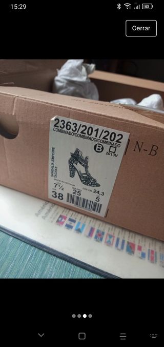 Tacones Zara tachuelas 38