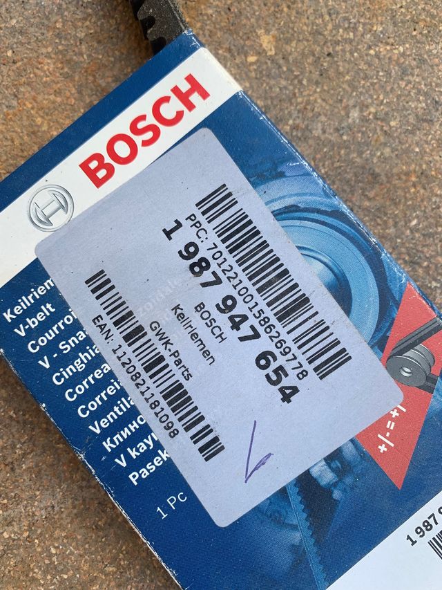 🚗⚙️Correa auxiliar bosch