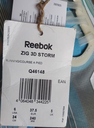 Zapatillas Reebok Zig 3D Storm