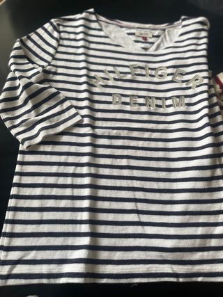 Jersey punto de algodón Hilfiger 