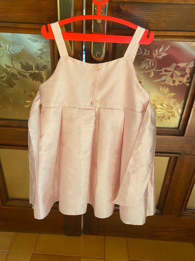 Vestido ceremonia seda disney talla 5