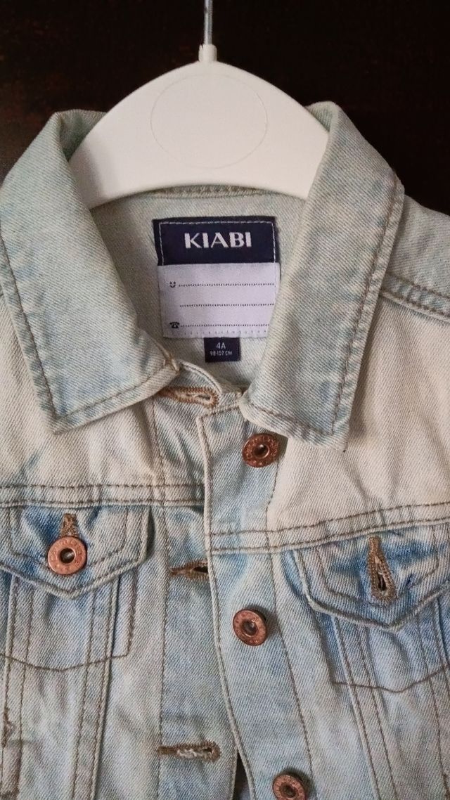 cazadora vaquera niña Talla 4 años