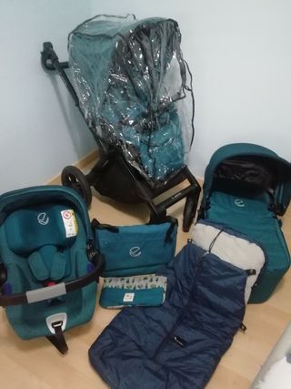 Trío JANÉ MUUM (Silla de paseo+capazo+silla coche)