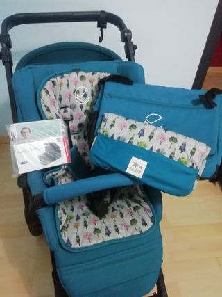 Trío JANÉ MUUM (Silla de paseo+capazo+silla coche)