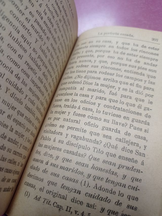 La Perfecta Casada de 1909