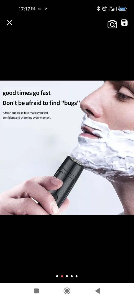 Afeitadora,mini,carga USB