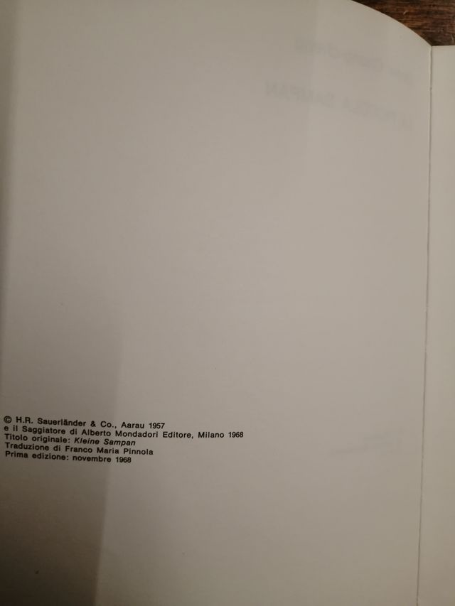 Libro LA PICCOLA SAMPAN di Chow Chung-Cheng