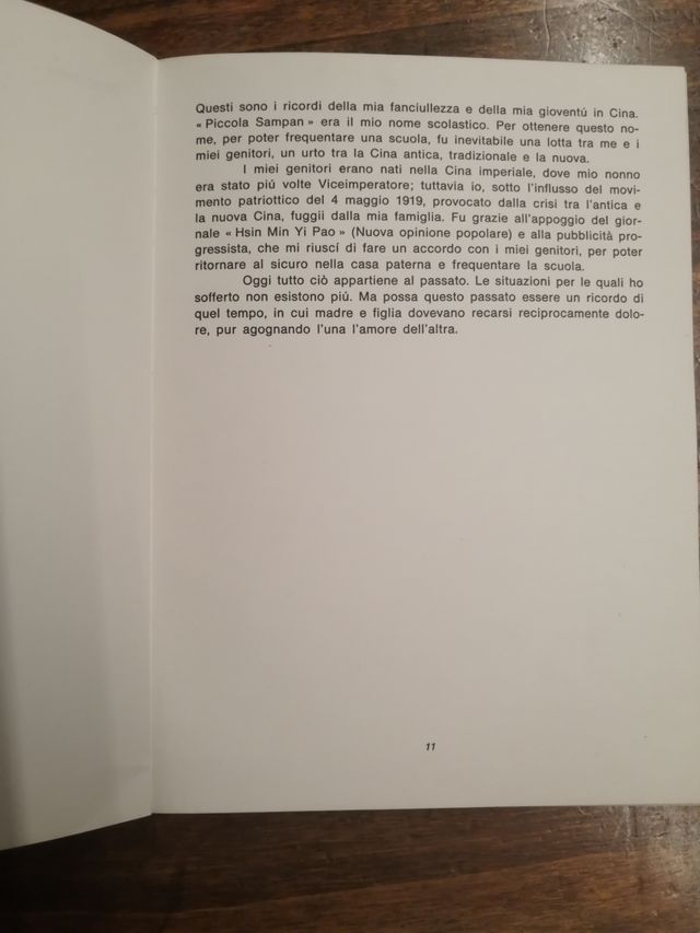 Libro LA PICCOLA SAMPAN di Chow Chung-Cheng