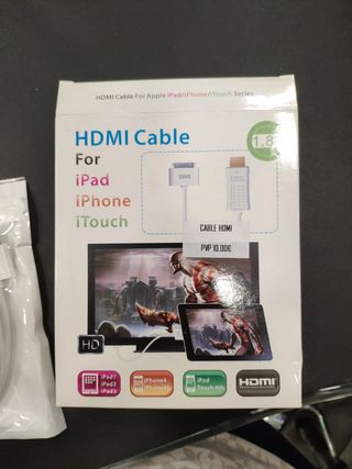 Cable HDMI para Iphone/Ipad