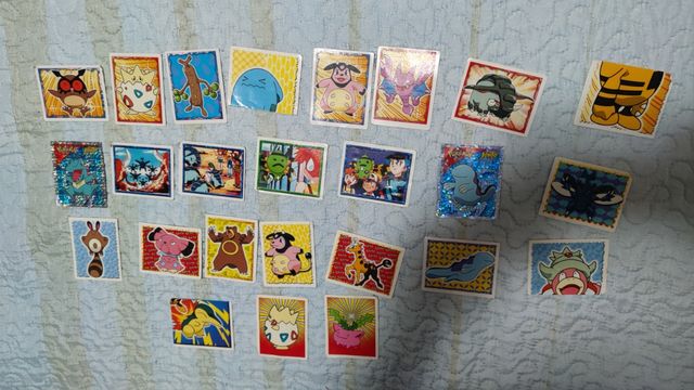 Cromos Pokemon 1° y 2° edición 