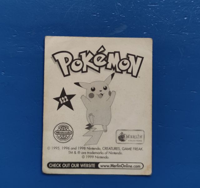 Cromos Pokemon 1° y 2° edición 