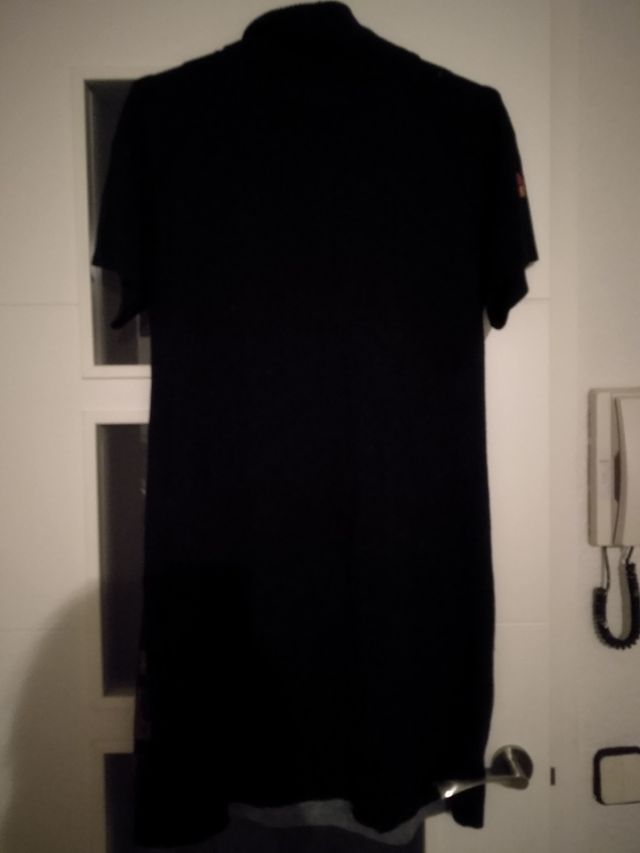 vestido de punto abrigado