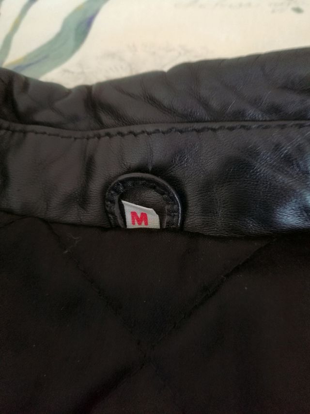 Chaqueta/chaquetón de piel años 80.