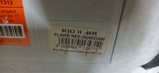 Römer Kid II, grupo 2/3