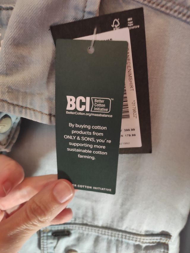 Camisa vaquera Only&Sons