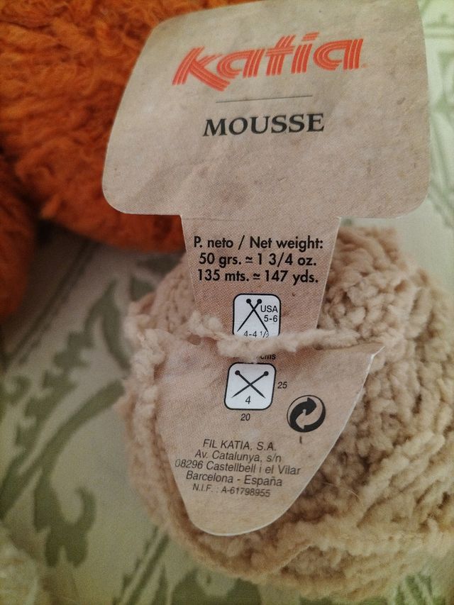 pack ovillos KATIA MOUSSE