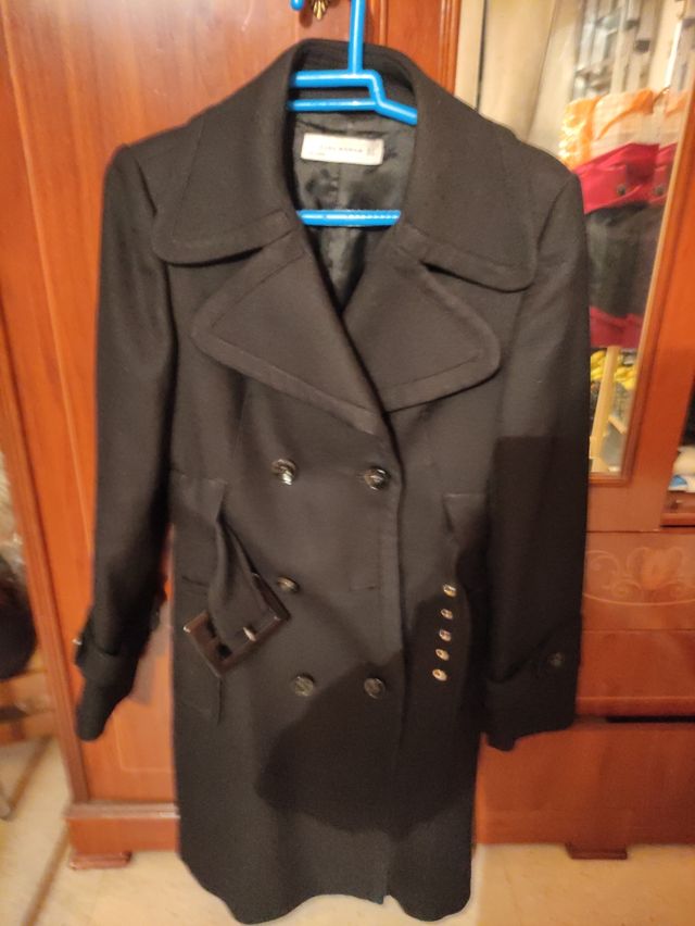 abrigo mujer zara sin usar