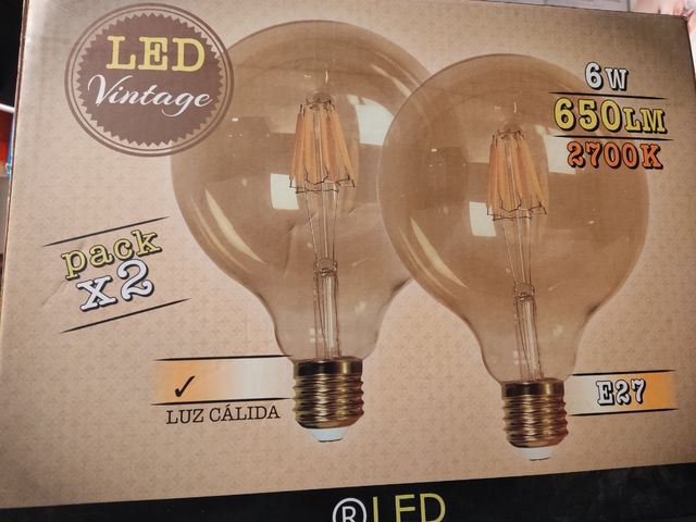 Bombilla led vintage