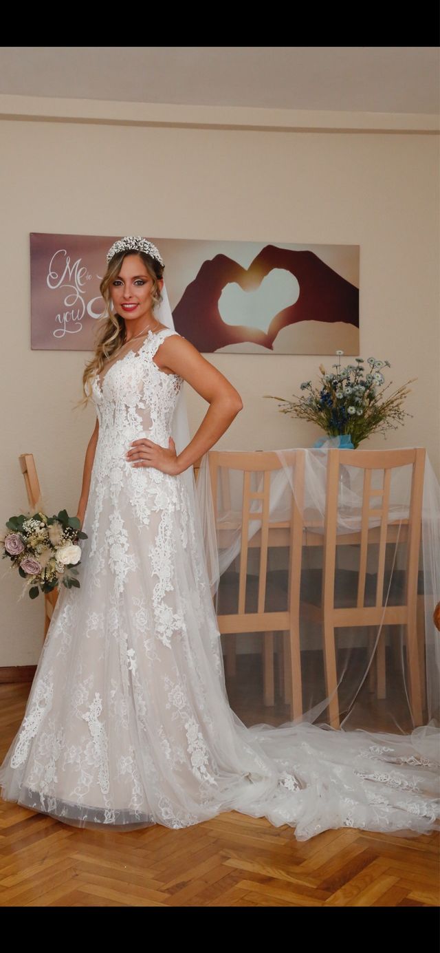 Vestido de Novia talla 34 XS