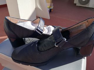 Zapatos de tacón HISPANITAS azul marino
