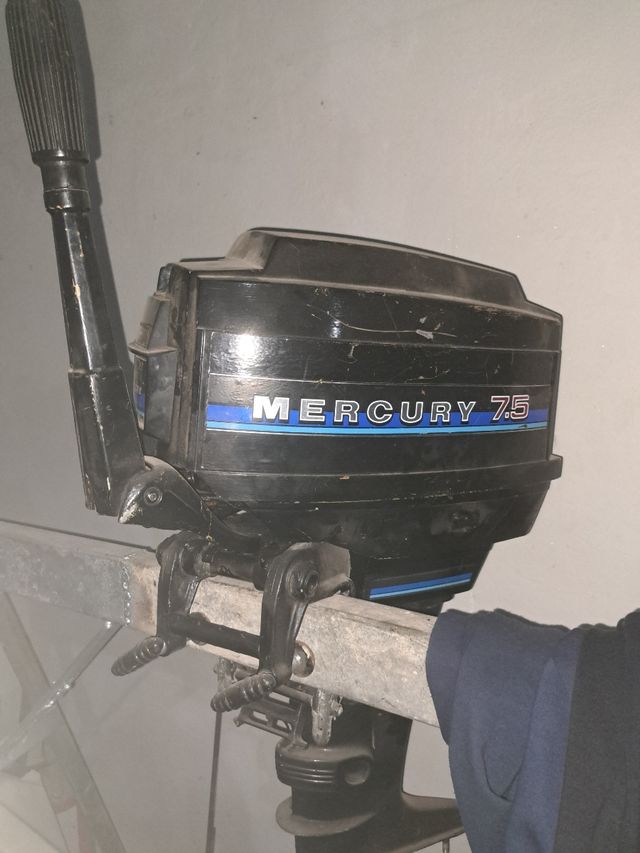 fuera bord mercury 7.5 2t