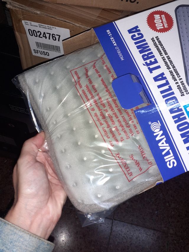 ALMOHADILLA TÉRMICA ELÉCTRICA 42x32 SIN ESTRENAR