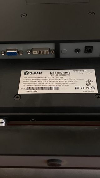 MONITOR DIGIMATE 19''