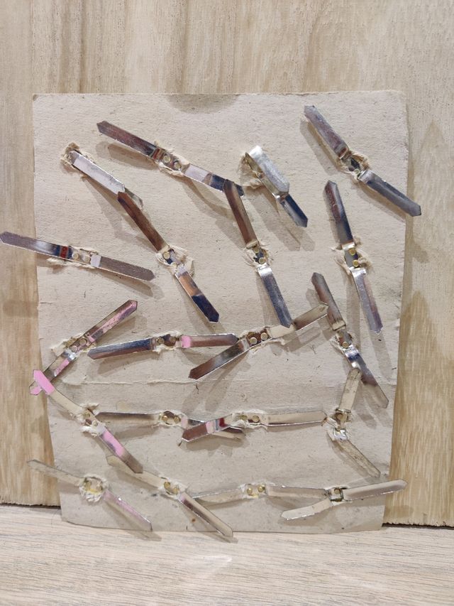 Antiguas insignias comunistas de gorra 3 unidades