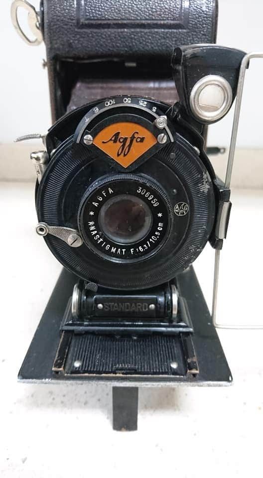 CAMARA FOTOS ANTIGUA  DE FUELLE AGFA ESTÁNDAR 254