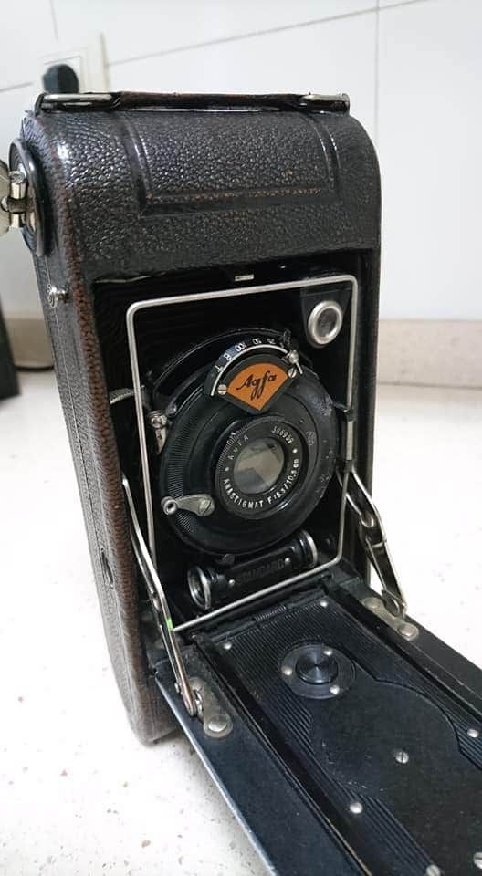 CAMARA FOTOS ANTIGUA  DE FUELLE AGFA ESTÁNDAR 254