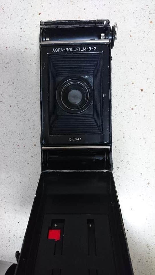 CAMARA FOTOS ANTIGUA  DE FUELLE AGFA ESTÁNDAR 254