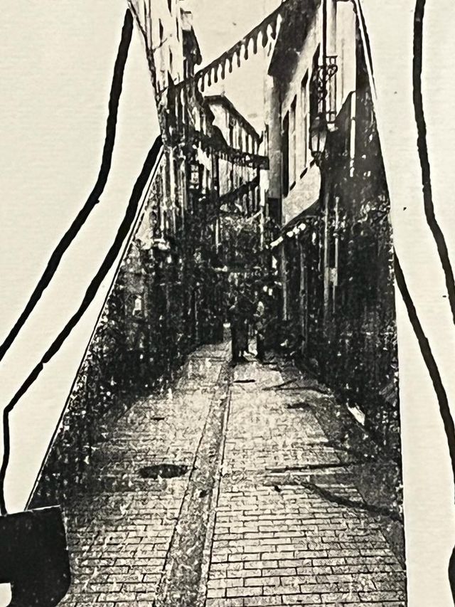 Grabado 1/50 “Calle Laurel” de Logroño